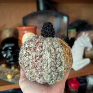 Handmade Crochet Pumpkin Decor